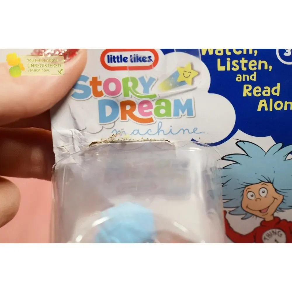 Little Tikes Story Dream Machine Dr. Seuss Thing 1 Collection Storytime